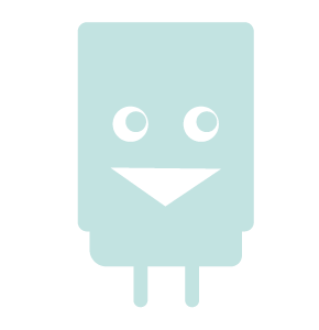 Illustration d'un chargeur bleu très clair